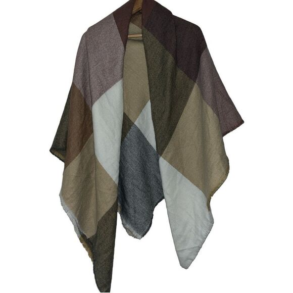 ASOS shawl wrap boho‎ aesthetic tones - Picture 1 of 5